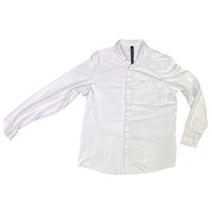 lululemon athletica White Casual Button Down Shirt